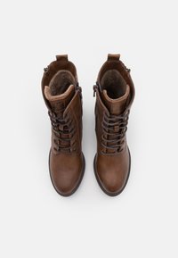 Mustang Botines con plataforma - brown
