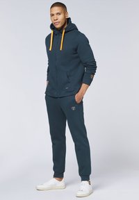 Chiemsee MIT PRINT - Tracksuit bottoms - total eclipse