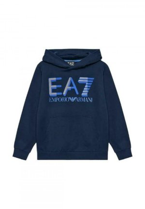 Felpa con cappuccio - blu