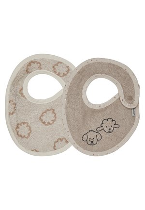 Sterntaler 2ER PACK - Bib - sandbraun