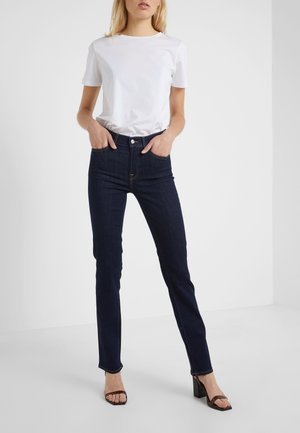 Džíny Straight Fit - dark-blue denim