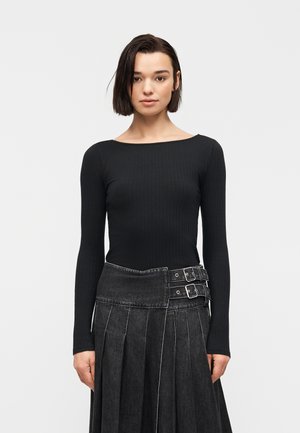 VMRUBY - Langærmet T-shirt - black