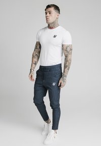 SIKSILK SMART JOGGER PANT - Kalhoty - navy/grey