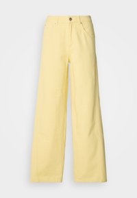 PARIS CHRISTEL - Wide Leg - straw