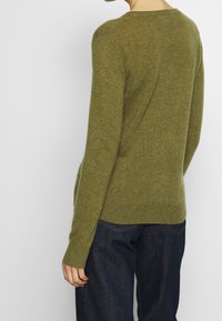 pure cashmere Jersey de punto - green