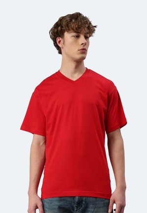 CLASSIC V-NECK - T-shirt basic - rouge