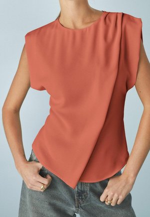 Blouse - orange