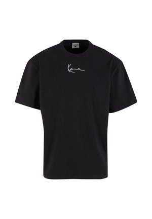 Karl Kani SMALL SIGNATURE - Nyomott mintás póló - black