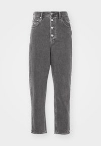 MOM - Vaqueros rectos - denim black
