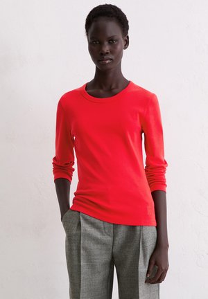 CREW NECK - T-shirt à manches longues - bright red