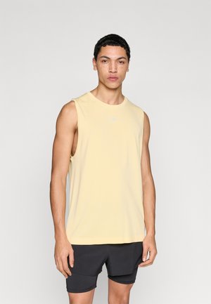 STRIDE SLEEVELESS TEE - Felső - hay yellow