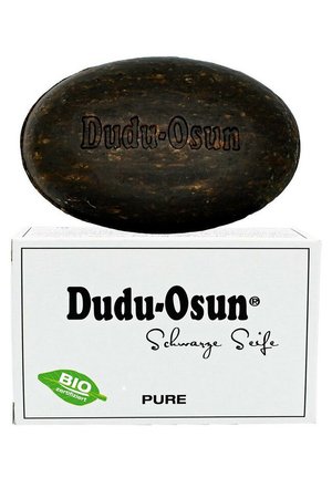 SCHWARZE SEIFE CLASSIC AUS AFRIKA PARFÜMFREI 150 G - Soap bar - schwarz