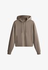 Sweat zippé - mink