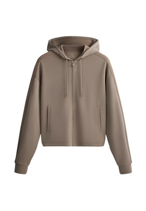 OYSHO, Sweat zippé - mink