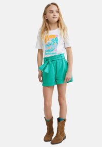 WE Fashion - Šortai - green blue Miniatiūros vaizdas 1