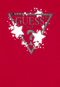 Guess TODDLERCORE SLEEVES INTERLOCK DRESS - Obleka iz džersija - cherry passion