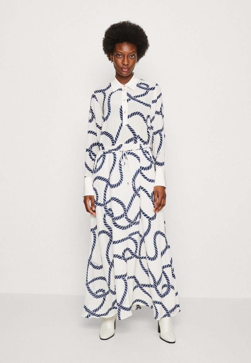 Tommy Hilfiger COASTAL ROPE LONG DRESS Maxi dress coastal/blue/blue