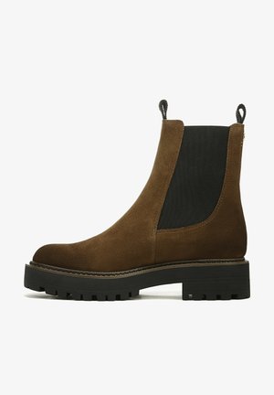 Sam Edelman LAGUNA - Enkellaarsjes met plateauzool - frontier brown