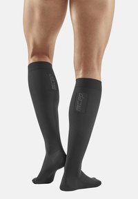 CEP COMPRESSION BUSINESS SOCKS TALL MEN - MADE IN GERMANY - Kniekousen - grey