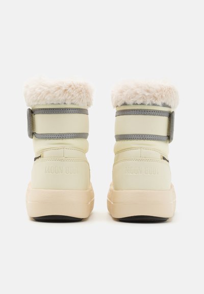 Moon Boot JR PARK STRAP UNISEX - Talvisaappaat - cream