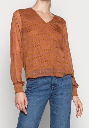 Bluse - brown