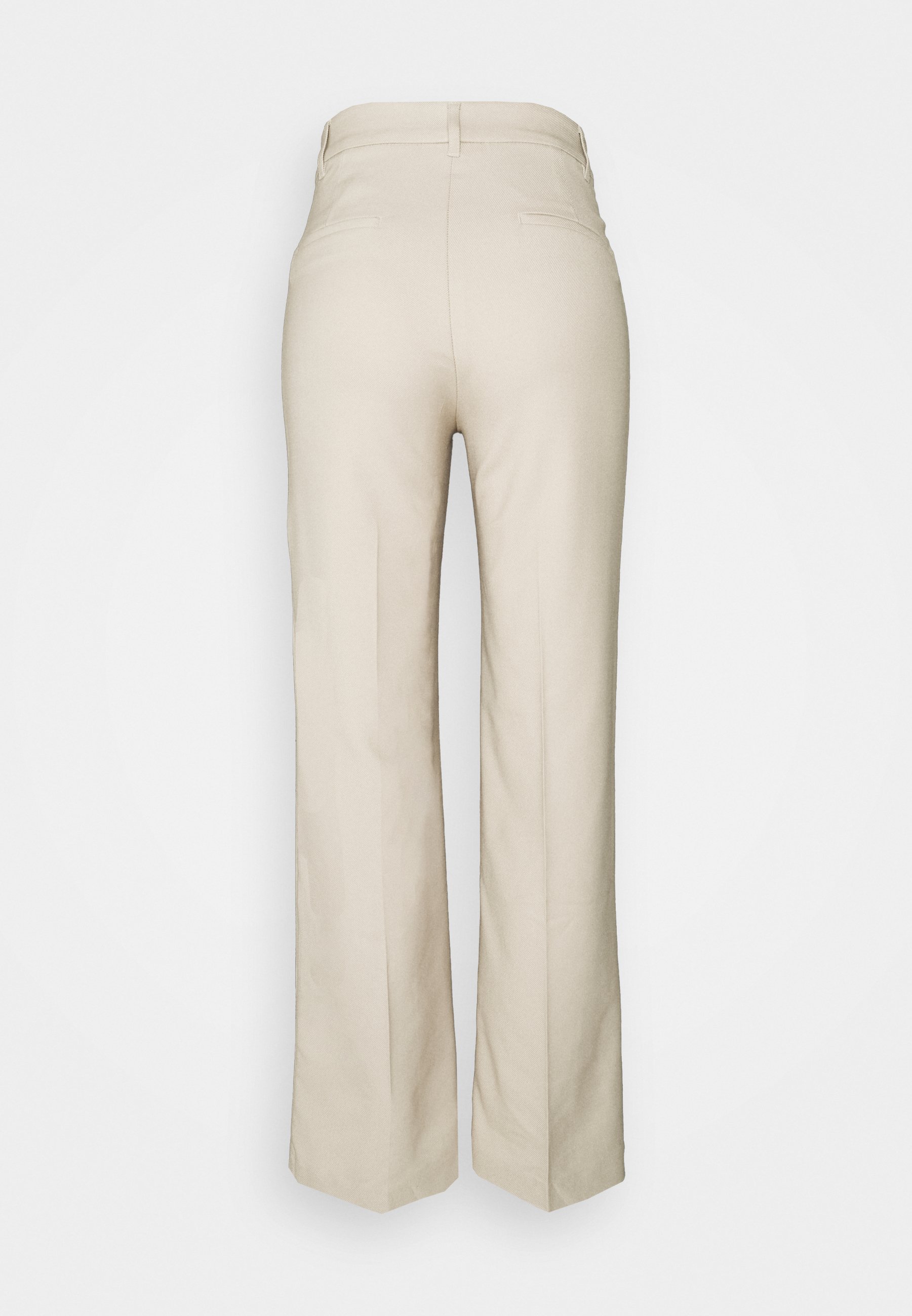Monki Trousers - solid/beige - Zalando 