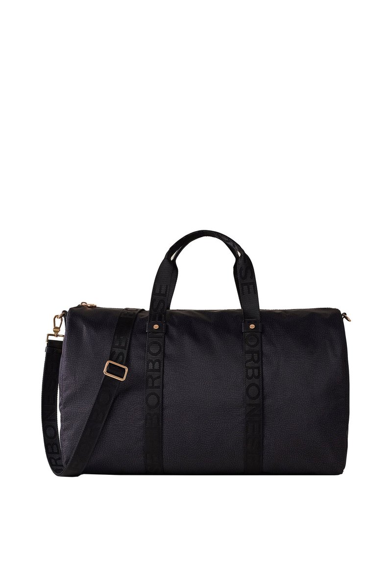 Borbonese ECO LINE MEDIUM - Borsa da viaggio - dark black