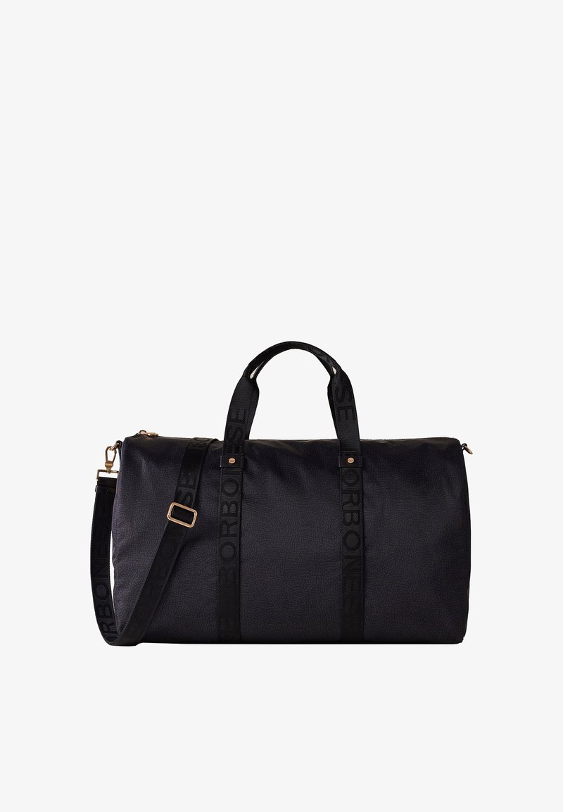 Borbonese ECO LINE MEDIUM - Borsa da viaggio - dark black