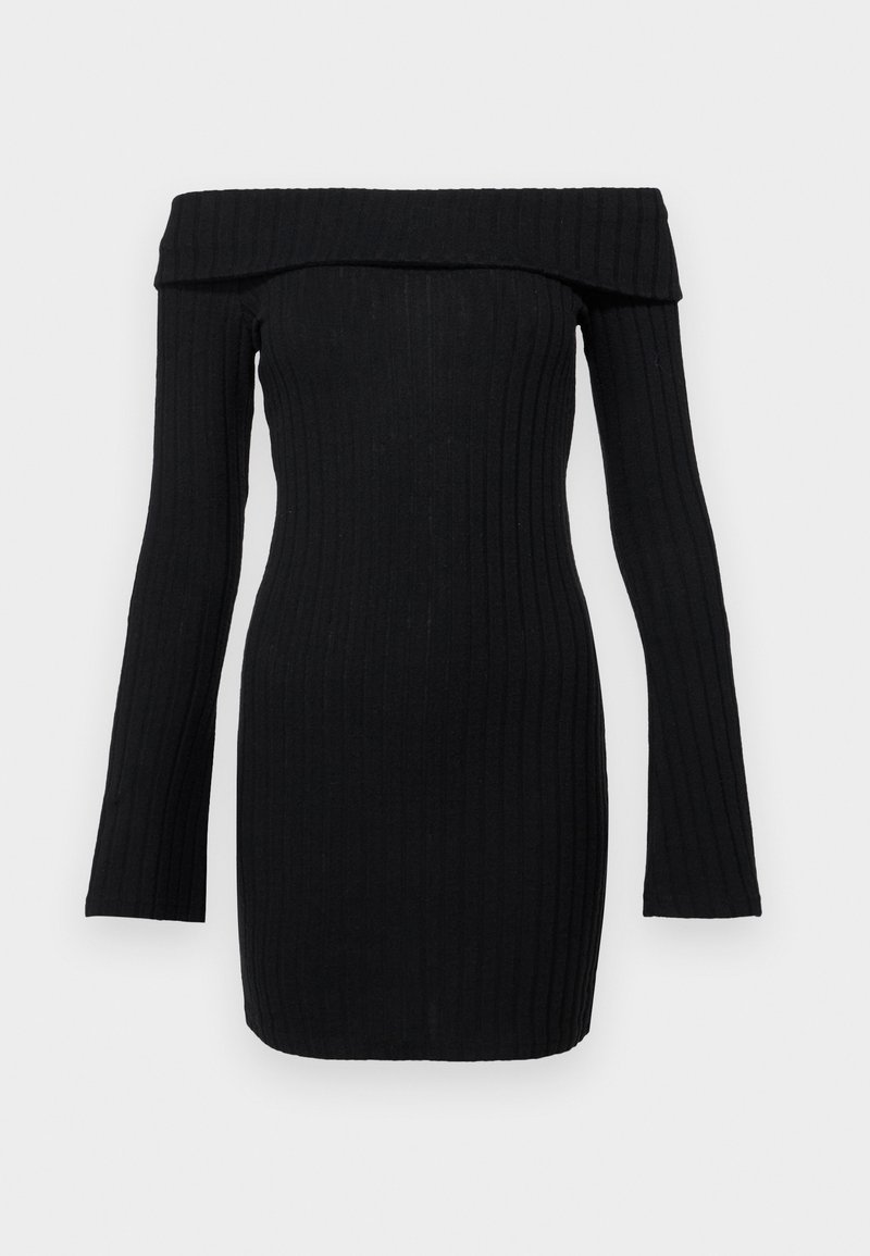 Noisy May Gebreide jurk zwart