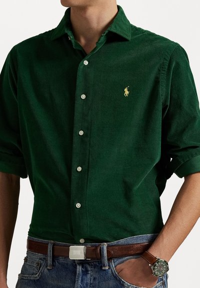 Polo Ralph Lauren CUSTOM FIT CORDUROY SHIRT - Shirt - new forest