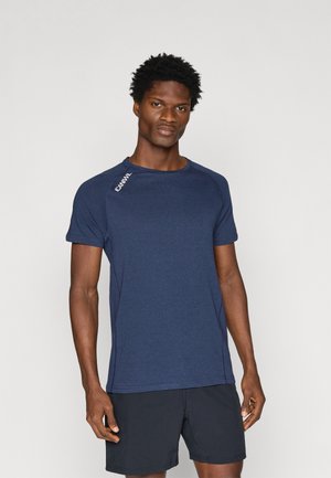 CLEAN MEN - Trükipildiga T-särk - midnight blue