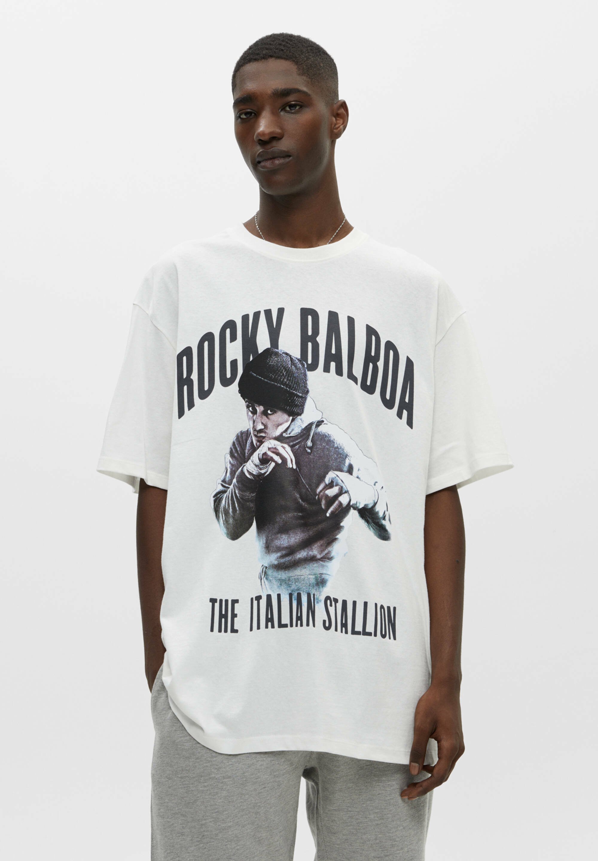 pull and bear rocky t shirt