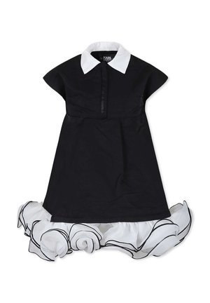 KARL LAGERFELD KIDS Robe de soirée - noir blanc