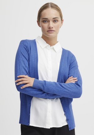 Oxmo OXHELENE - Cardigan - strong blue melange