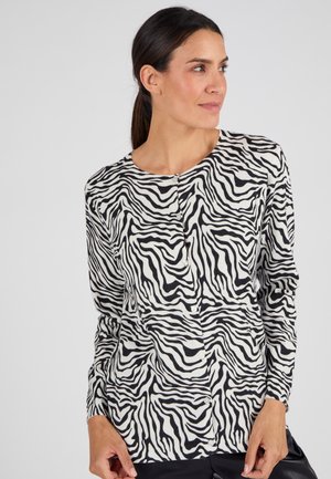 Gilet - noir animalier