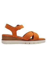 Tamaris Sandali con plateau - orange