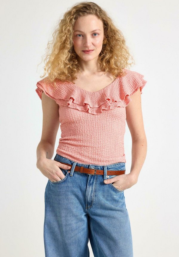 WITH FLOUNCE - Bluse