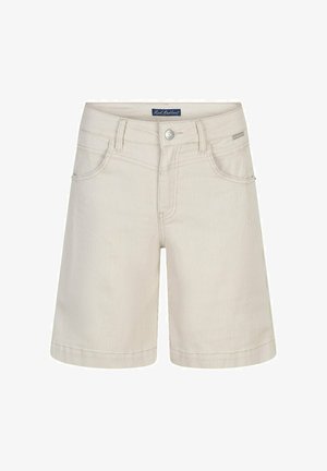 Red button, KATE - Shorts - beige
