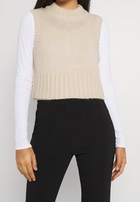VILA Strickpullover - beige