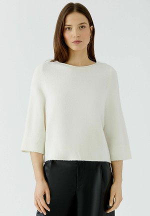 Oui, PULLOVER - Trui - creme