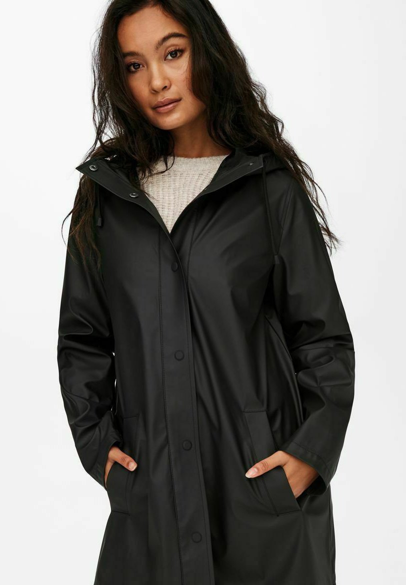 ONLY ONLELLEN RAINCOAT - Parka - black 