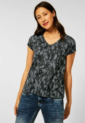 AUSBRENNEROPTIK - Print T-shirt - schwarz