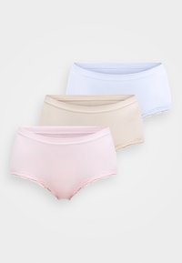 BRIEF HIGH SEAMLESS WILMA TRIM 3 PACK - Īsās apakšbikses - dusty/lilac