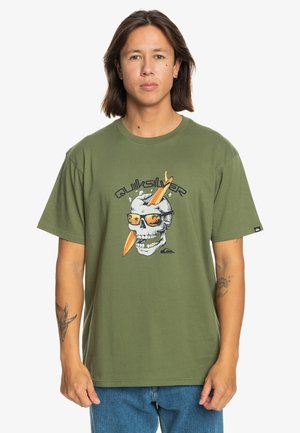 ONE LAST SURF - T-Shirt print - green