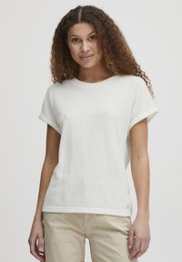 Oxmo - OXKATIE - T-shirt basique - off white Image miniature 1