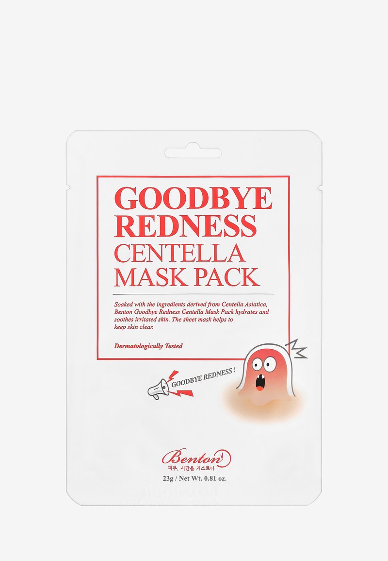 Benton GOODBYE REDNESS CENTELLA MASK 3 UNITS Face mask Zalando.de