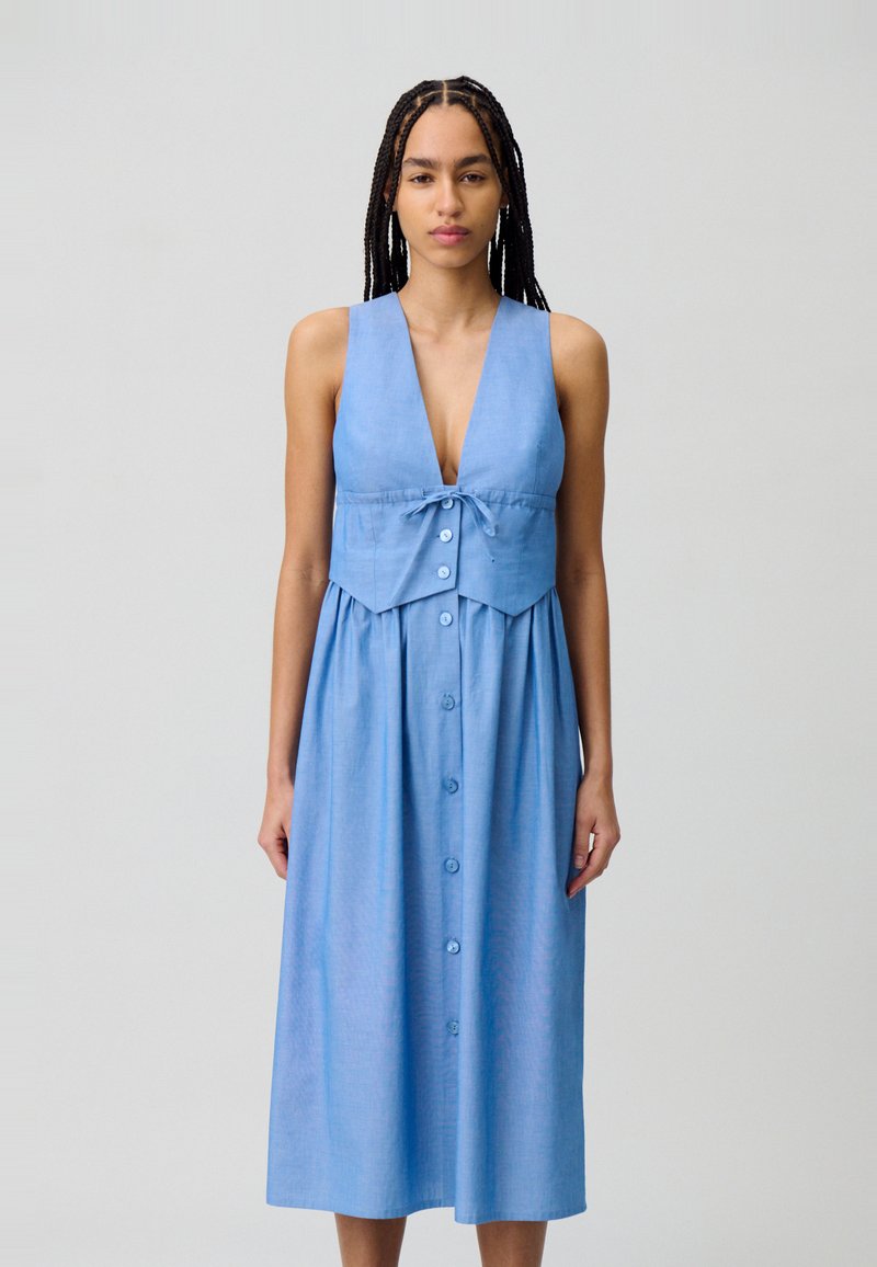 Claudie Pierlot - RYAM - Vestido informal - bleu moyen, Ampliar