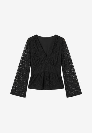 Vero Moda, BLOUSE VMDEA TOP - Blouse - black