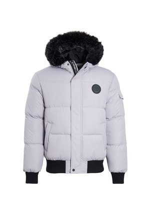 CLOSURE London SHORT PUFFER JACKET - Casaco de inverno - ice grey
