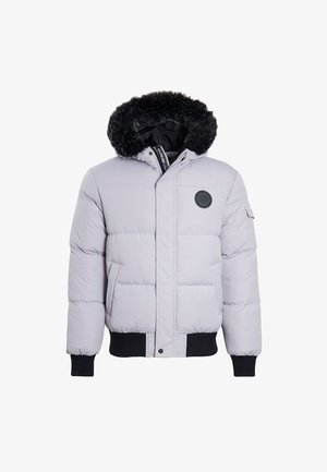CLOSURE London SHORT PUFFER JACKET - Winter jacket - ice grey